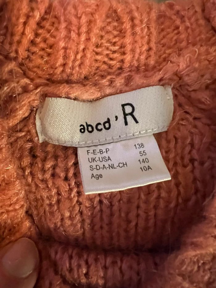 Pull en laine taille 10 ans la redoute - photo numéro 2