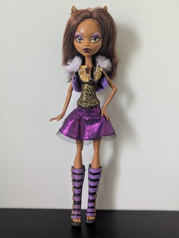 Poupée Monster high Clawdeen ghouls alive