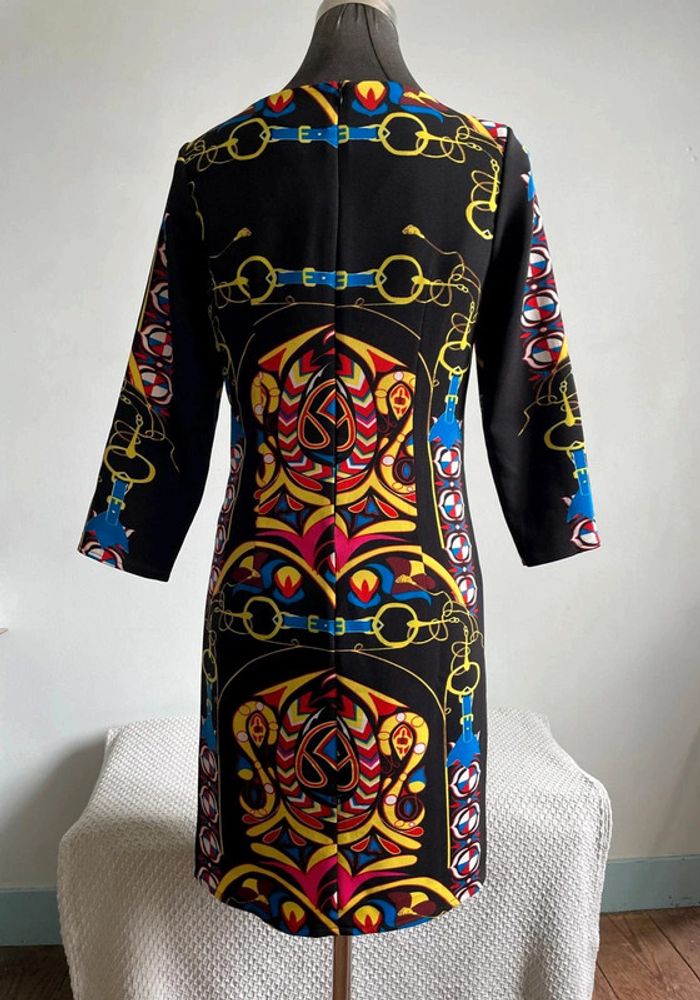 Belle robe imprimé Attentif paris. - photo numéro 5