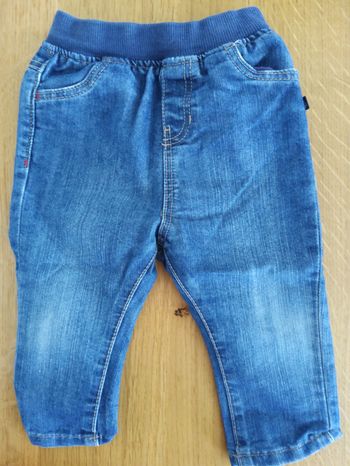 Jean’s bleu marine Obaïbi 12 mois