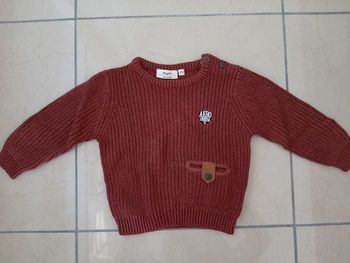 Pull garçon 12 mois