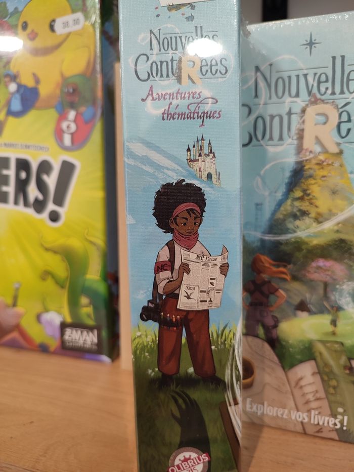 Nouvelles contrées , aventures thématiques