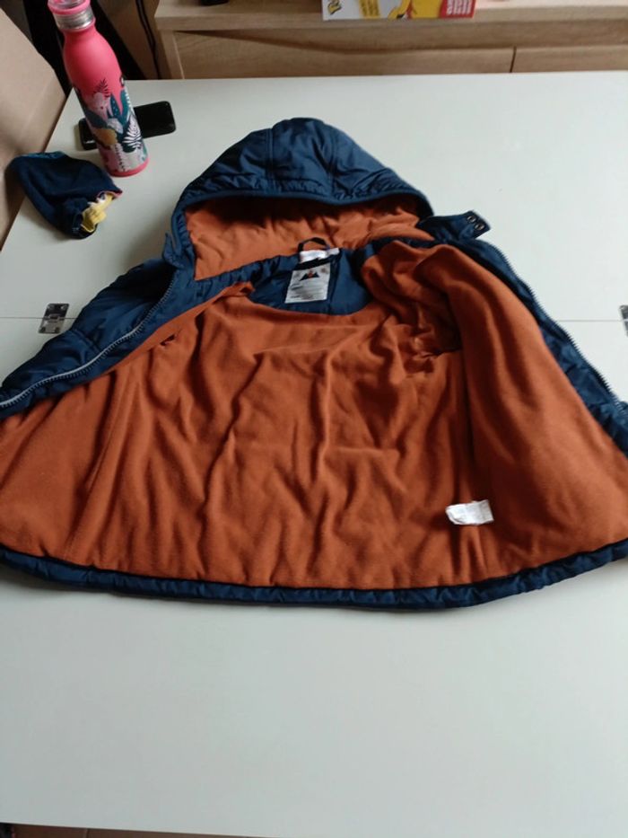 Manteau Orchestra bleu polaire 8 ans - photo numéro 5