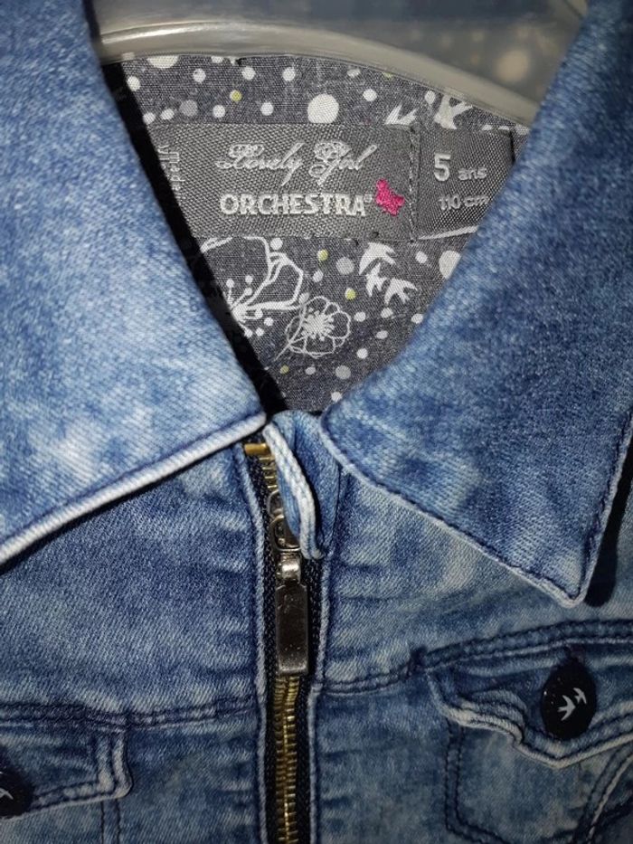 Veste en Jean 5 ans Orchestra - photo numéro 2