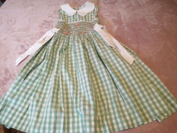 Très belle robe a carreaux