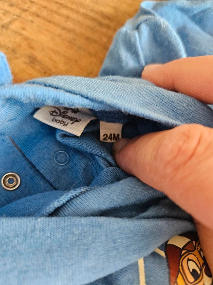 Sous pull pull à col roulé Tic & Tac bébé garçon 24mois - photo numéro 2
