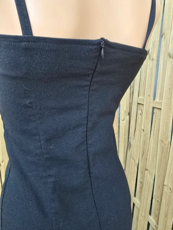 Robe ceintrée 🍒vintage 80 Froggy🍒taille 34 petit 36 - photo numéro 7