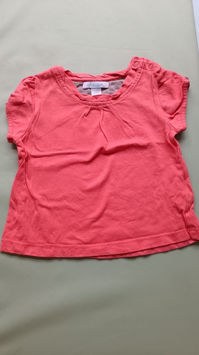 Lot 6 t-shirts taille 12 mois - photo numéro 3