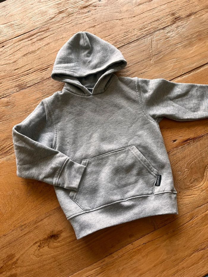 Pull à capuche gris 4 ans Complice