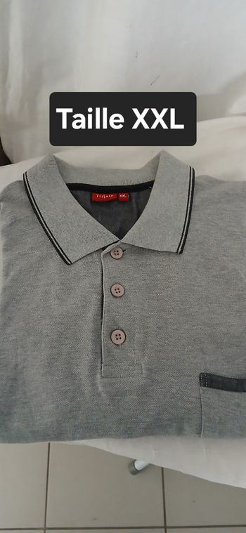 Polo homme Taille XXL marque Tissaia 