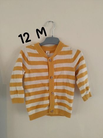 Gilet bébé garçon 12 mois