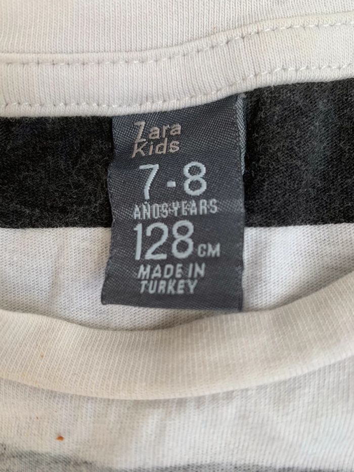 T-shirt manche longue Zara kid’s 8 ans (58) - photo numéro 3