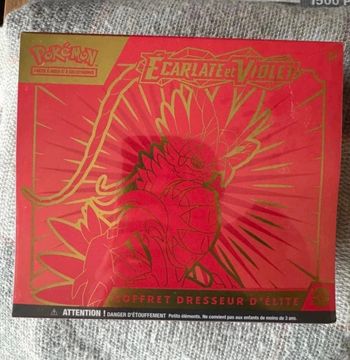 ETB Écarlate et Violet Koraidon - Ev1 Neuf et Scellé 