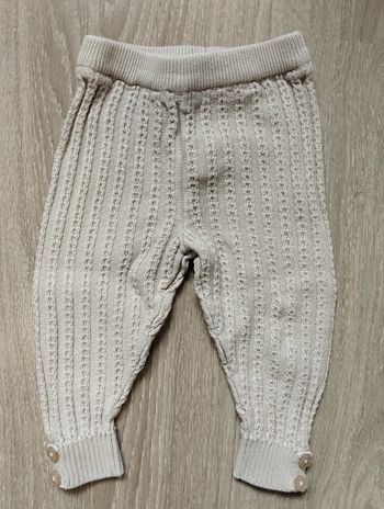 Pantalon legging style collants Orchestra crème 6 mois fille