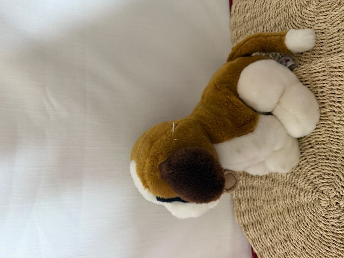 Peluche St-Bernard assis - photo numéro 3