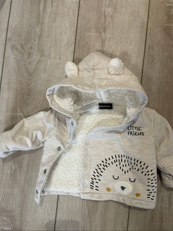 Veste bébé 1mois