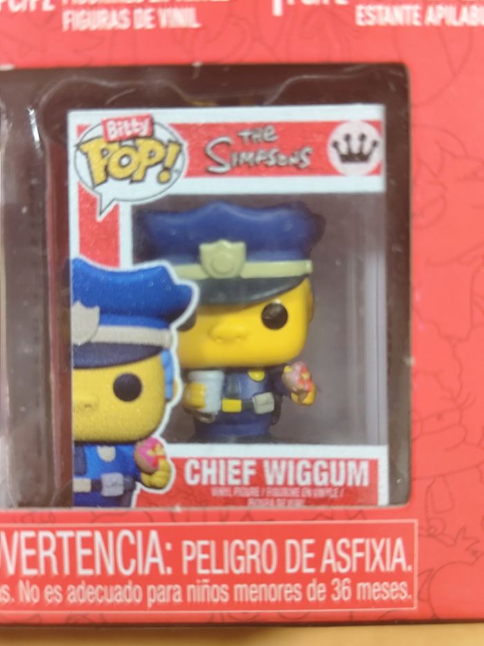 Bitty Pop! The Simpsons - Pack 4 Figurines (Bart Simpson, Mr. Burns, Krusty The Clown, Chief Wiggum) - photo numéro 5