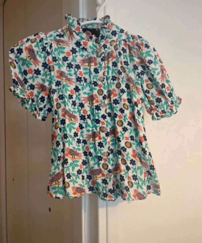 Chemisier coton Monoprix fille - photo numéro 6
