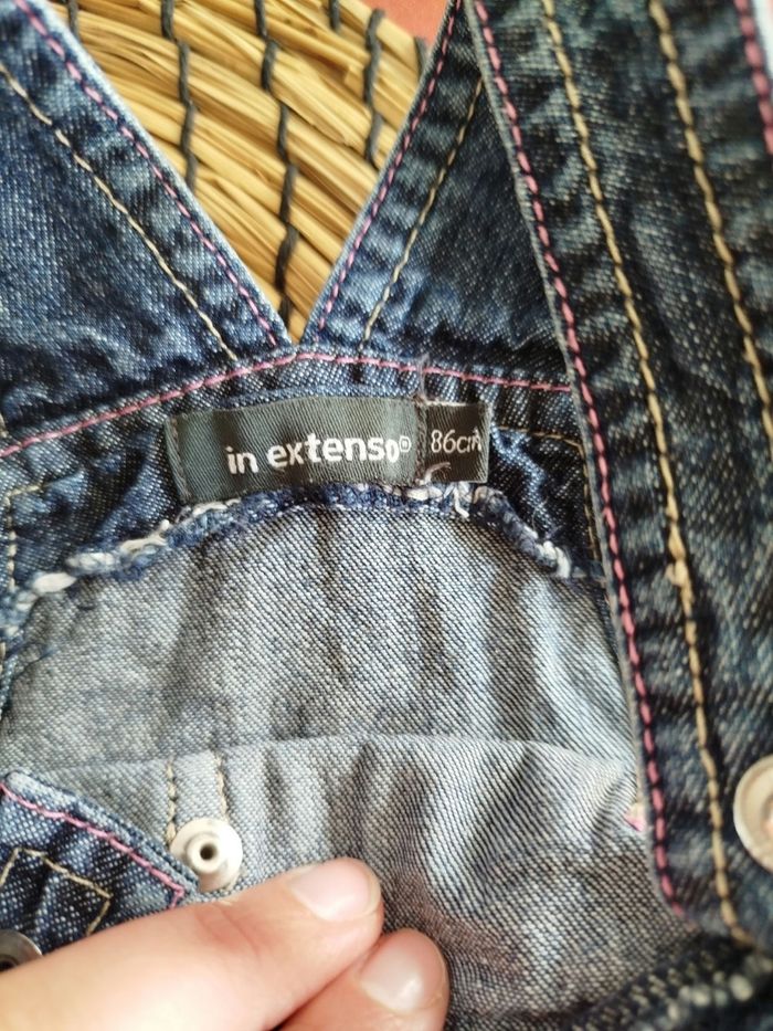 Robe en jean 18 mois - photo numéro 3