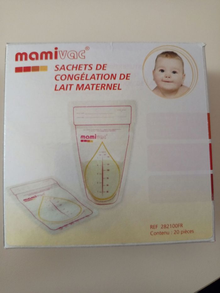 Poche  congélateur pour lait maternel