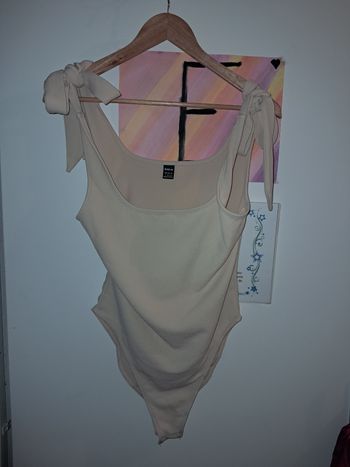 Body femme beige