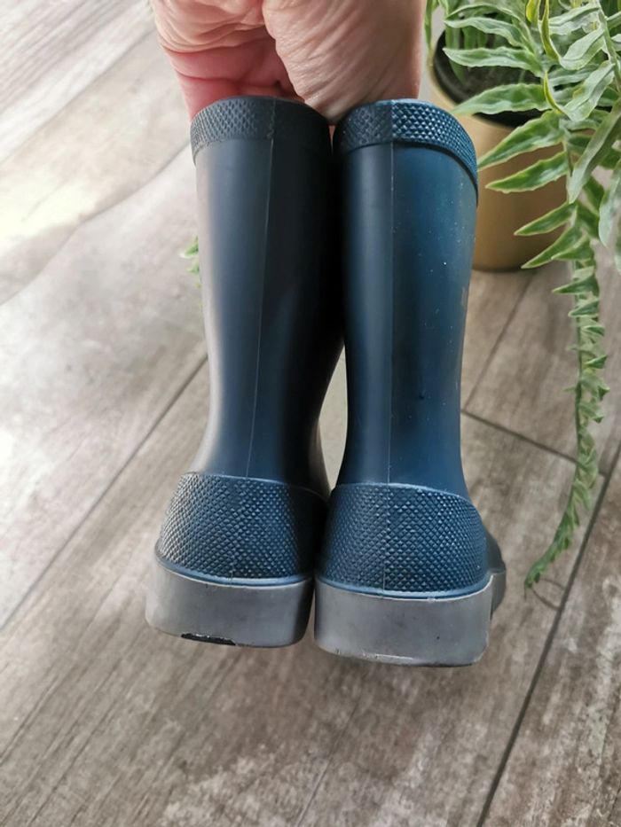 🌸Bottes de pluie taille 23 bleu marine Dunlop - photo numéro 5