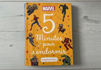 Livre Marvel 5 minutes pour s’endormir