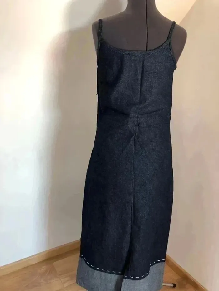 Longue robe en jeans 164cm - photo numéro 3