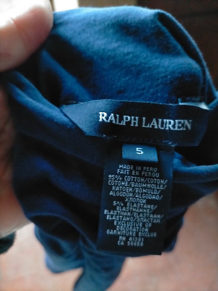 Joli tee shirt Ralph Lauren 5 ans - photo numéro 2