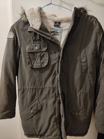 Manteau à capuche Kaki Sergent Major