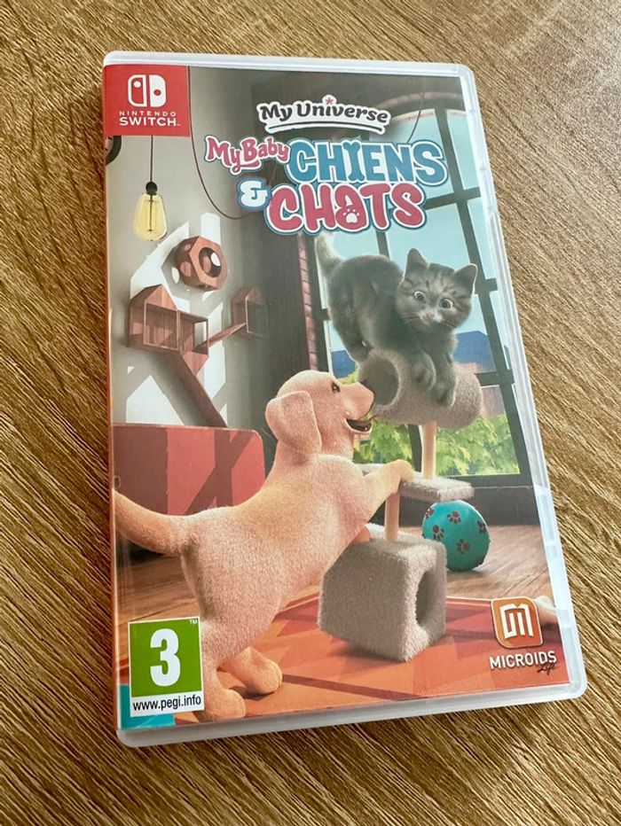 Jeu my universe my babies chiens et chat