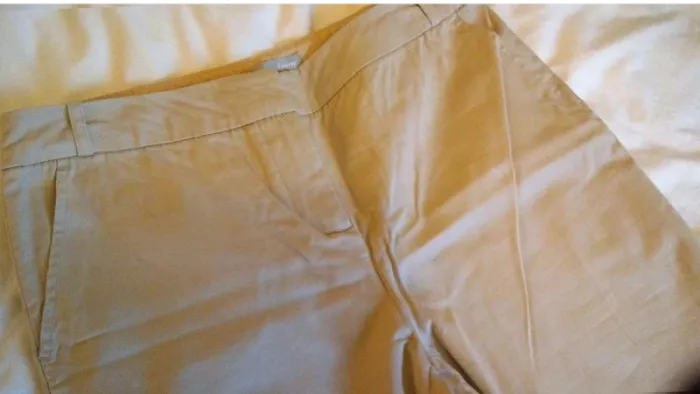 Pantalon beige cotton  T38 Etam - photo numéro 3