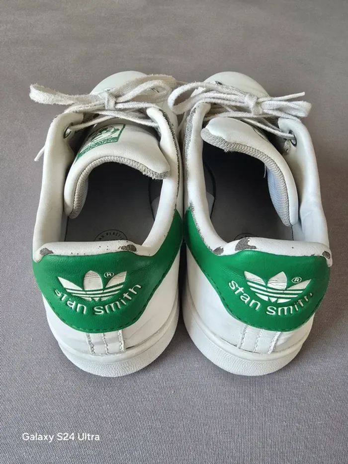 Adidas Stan Smith Verte - Taille 38 - Bon état - photo numéro 5