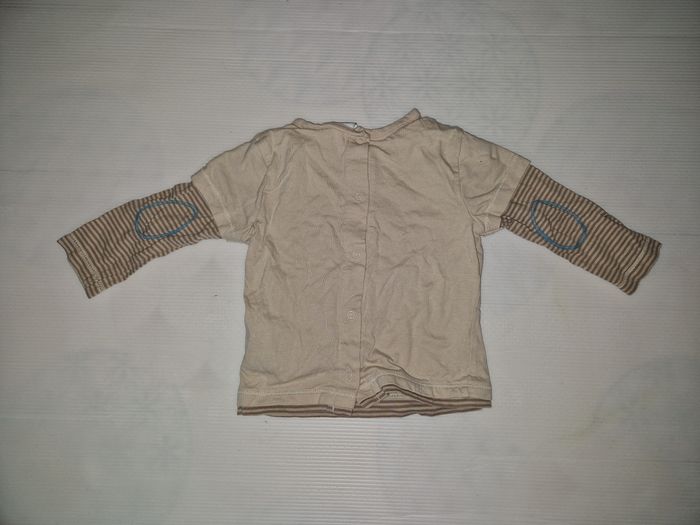 Tee shirt manches longues bébé garçon 9 mois - photo numéro 3
