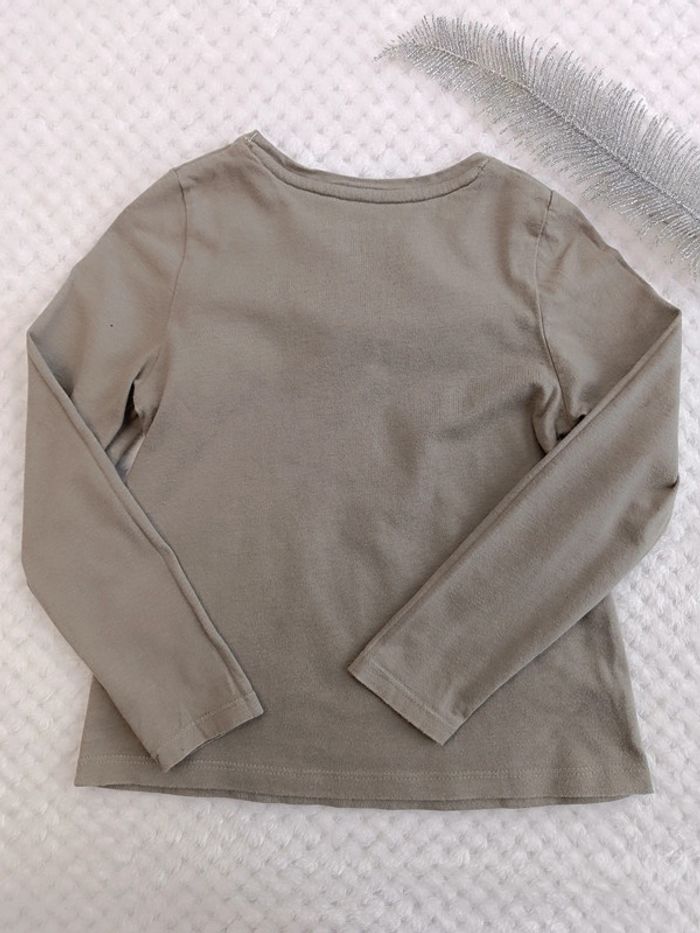 🔸T-shirt kaki manches longues 4A - Creeks🔸 - photo numéro 4