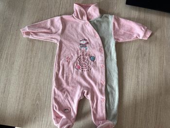 Pyjama en velours - 3 mois