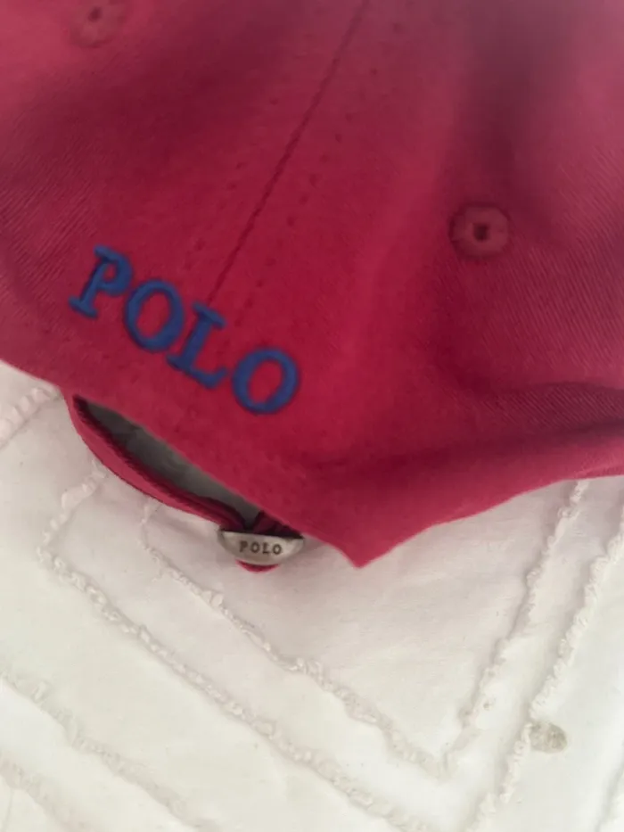 Casquette bordeau polo ralph lauren - photo numéro 7