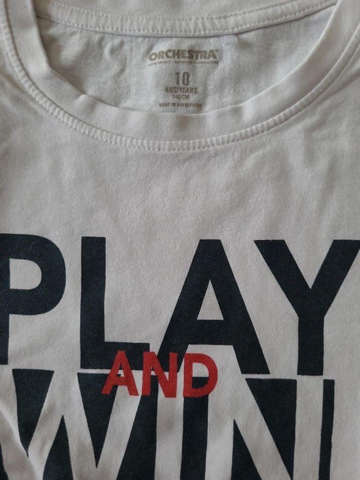 Tshirt ml impression play and win - photo numéro 3