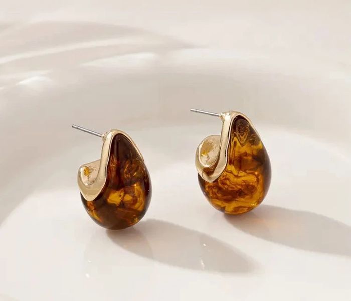 🌼Boucles d’oreilles en résine🌼 - photo numéro 2