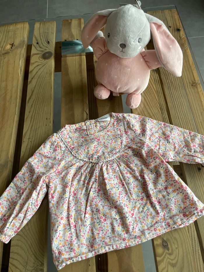 Blouse fleurie