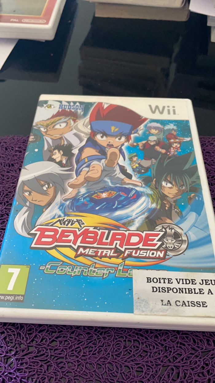 Jeu Nintendo beyblade wii