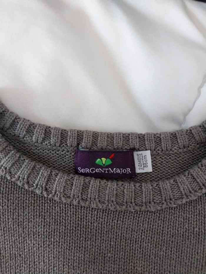 Pull garçon 24 mois Sergent Major - photo numéro 3