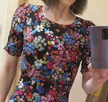 Robe "Sinequanone" - motif fleurs 