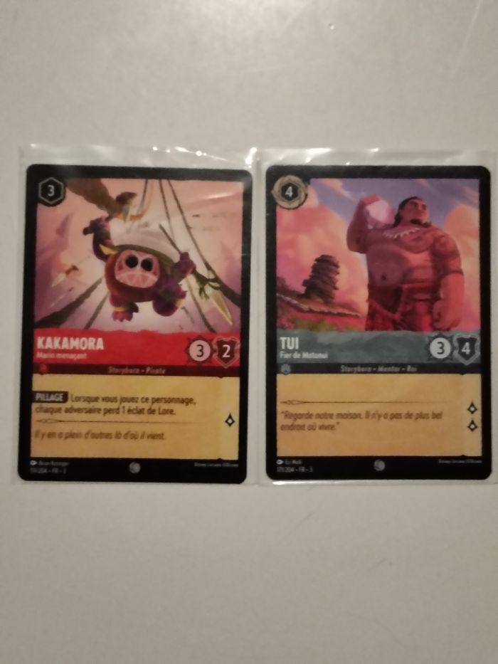 Carte a collectionner lorcana