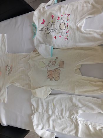 Lot 4 pyjama 6 mois