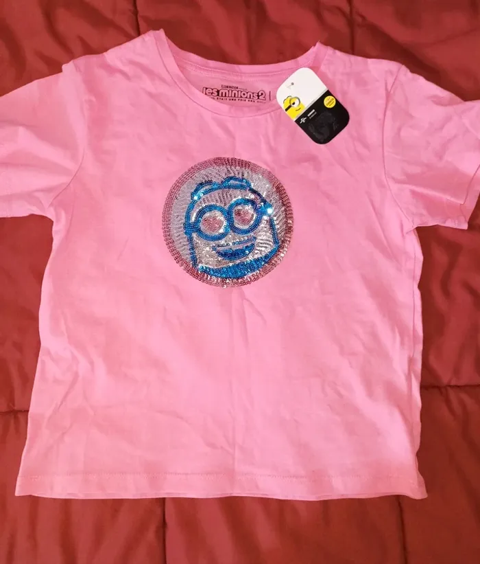 Pantalon/Jean 7 ans + Tee-shirt 8 ans, Neufs - photo numéro 3