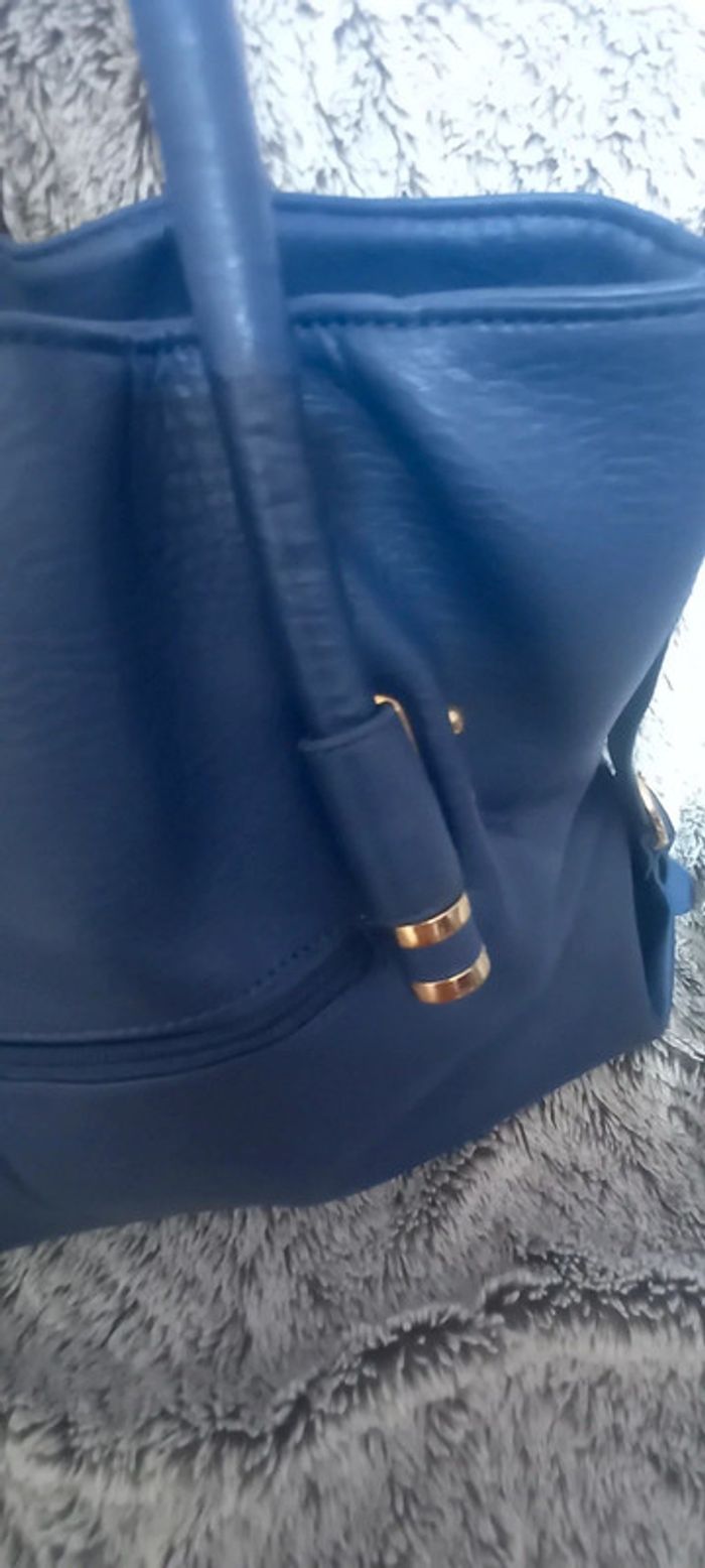 Grand sac bleu - photo numéro 3