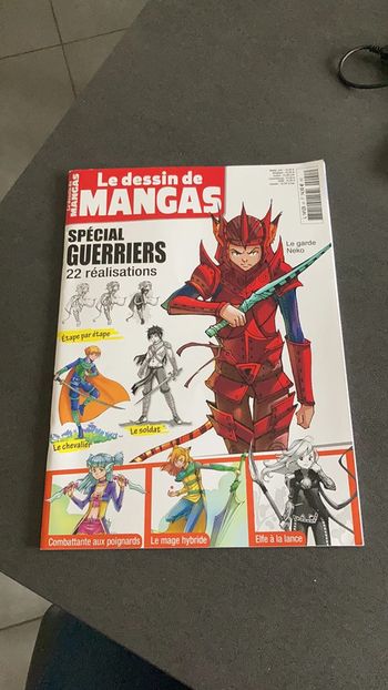 Le dessin de mangas magazine tuto dessin guerriers