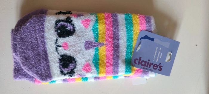 Chaussette licorne