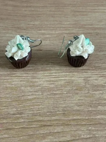Boucle oreille cup pastèque 🍉 en fimo